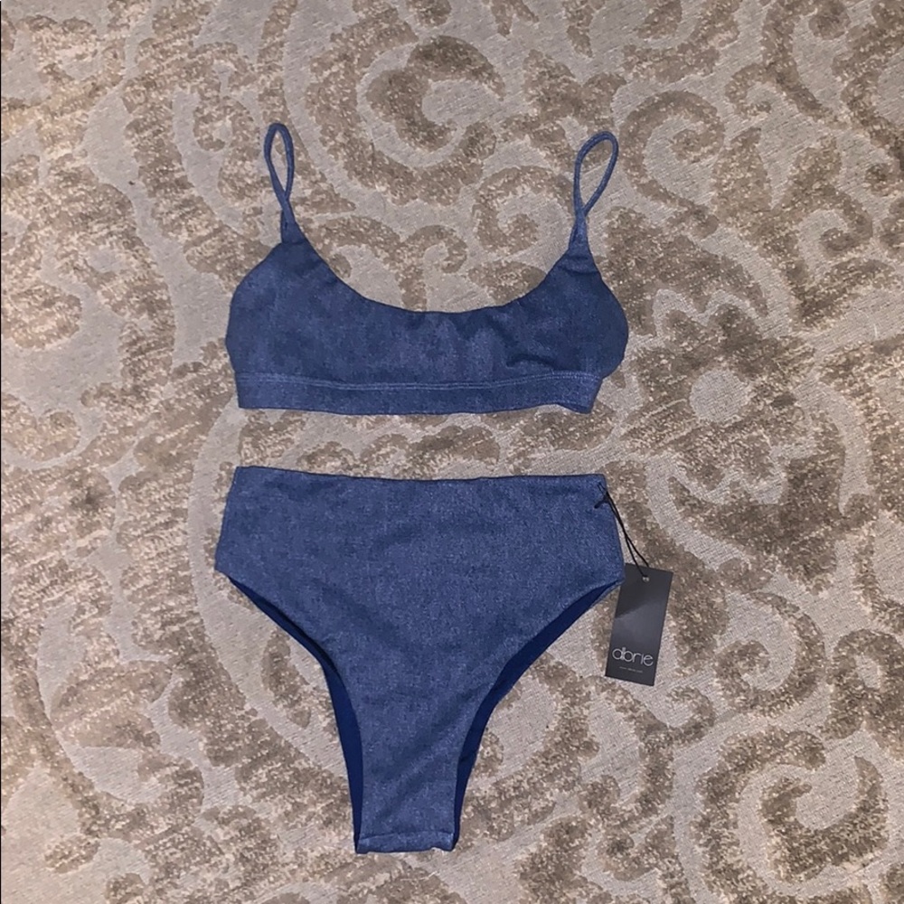 Two piece high waisted bikini from Revolve